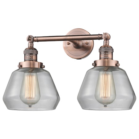 2 Light Vintage Dimmable Led Bathroom Fixture